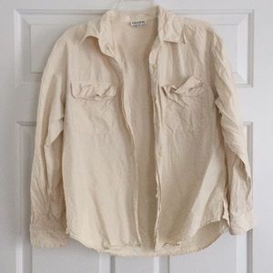 100% Silk Button-Up Blouse